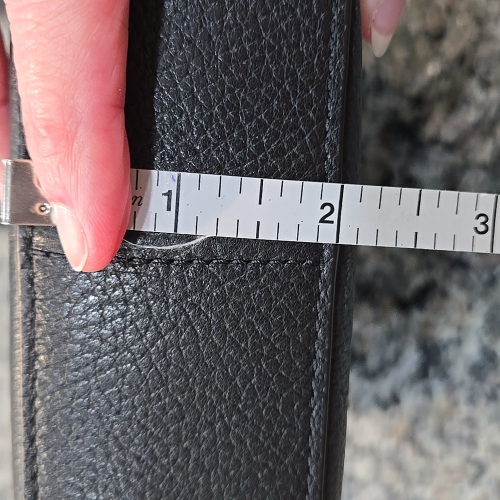 Kate Spade New York Leila Black Leather Crossbody Bag - Picture 14 of 15